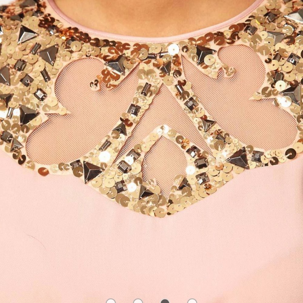ASOS Petite Exclusive High Low dress - Picture 3 of 4